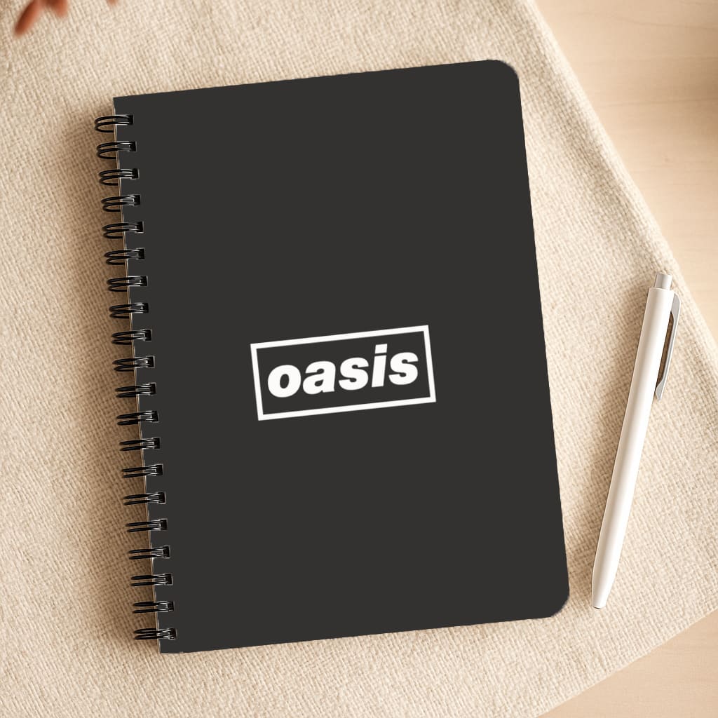 Band Name Black Notepad