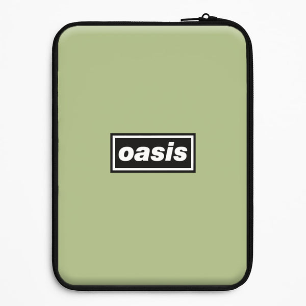 Band Name Green Universal Laptop Sleeve