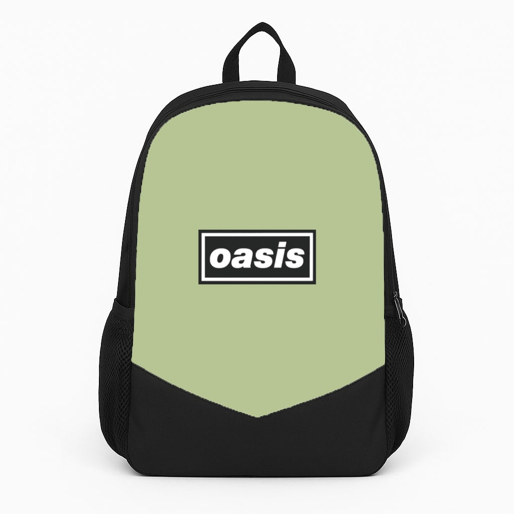 Band Name Green Backpack