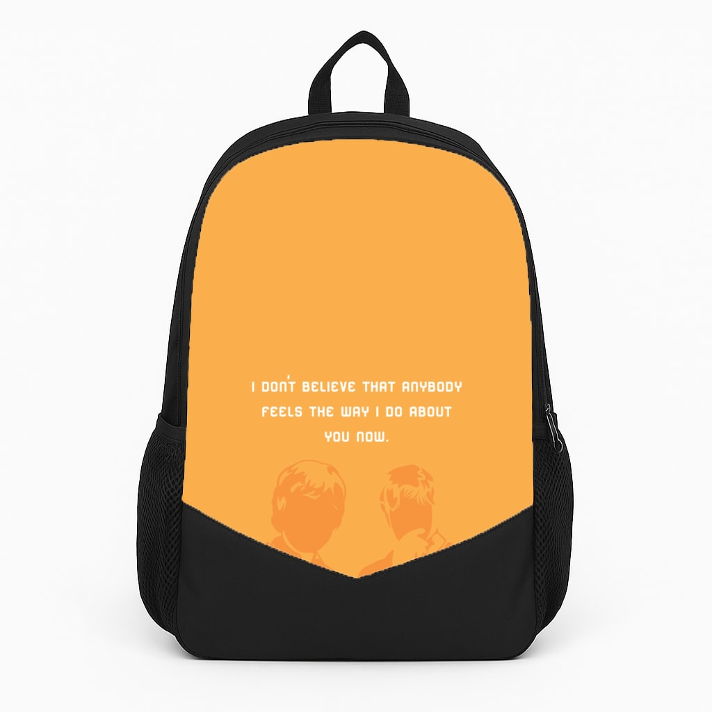 I Don't Believe That Anybody Large Backpack