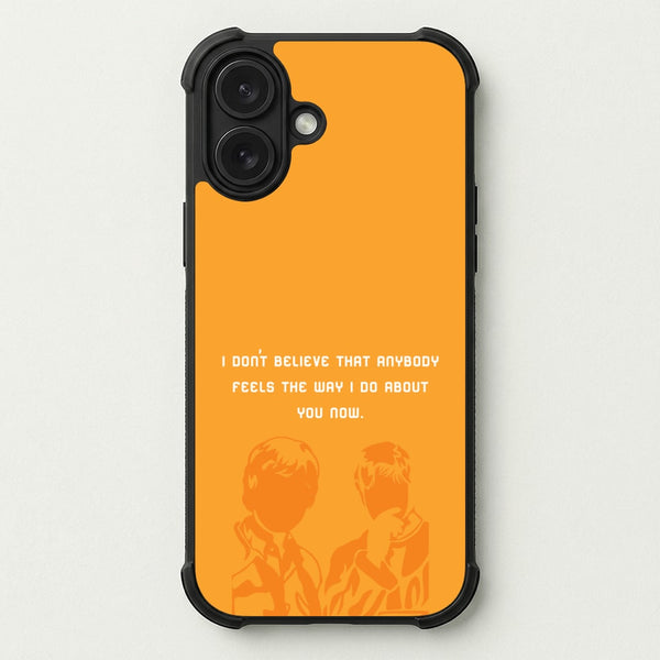 I Don't Believe That Anybody Phone Case — Bumper case