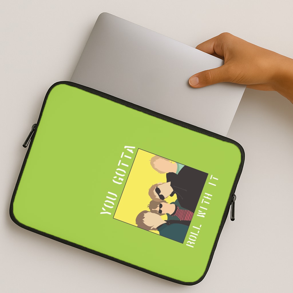 You Gotta Roll With It MacBook Case