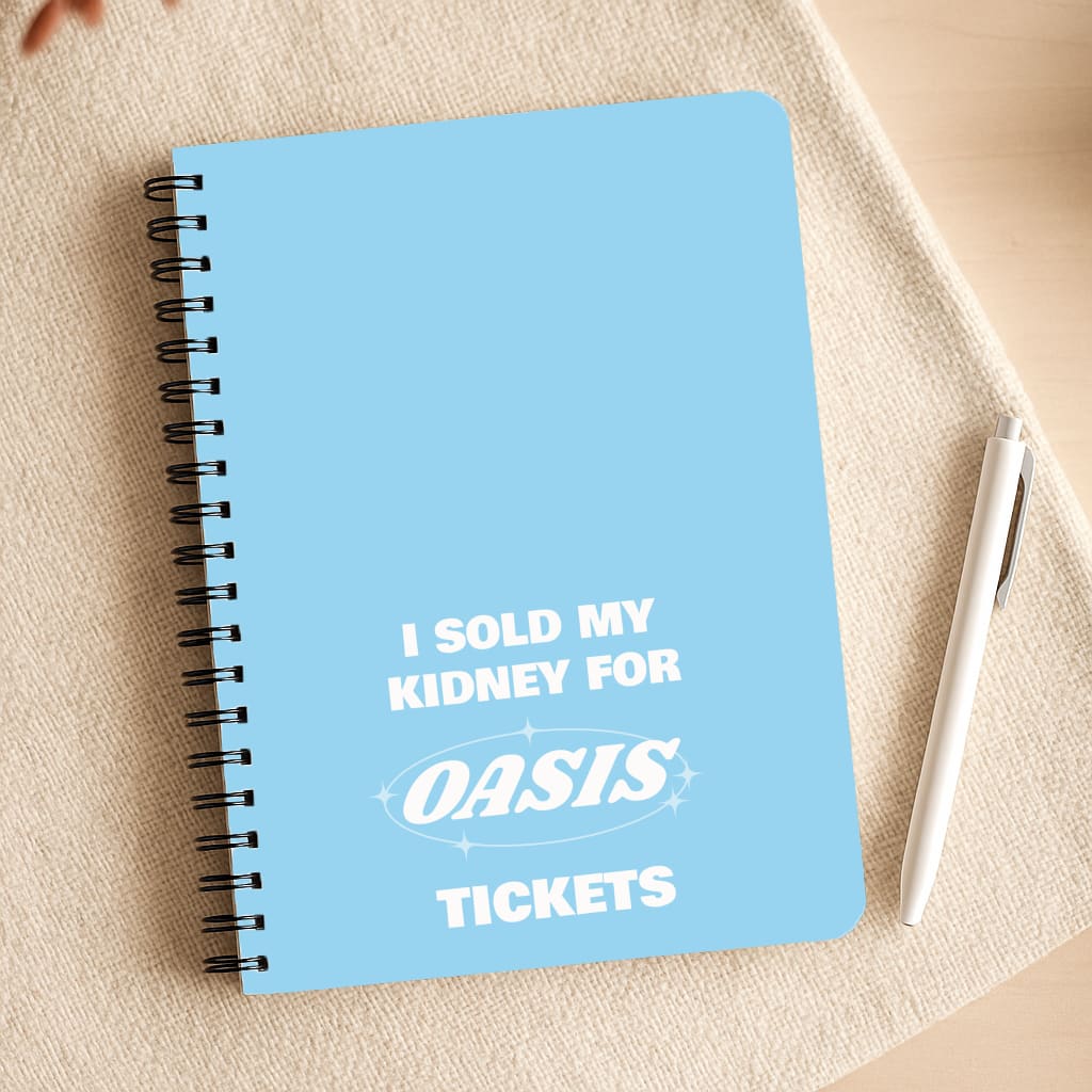 I Sold My Kidney For Tickets Notepad