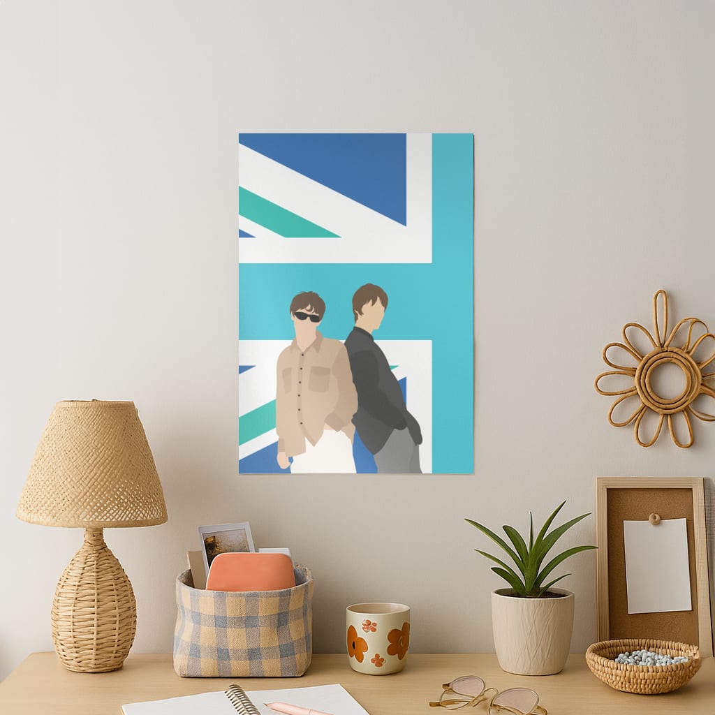 British Flag Band Members Art Print