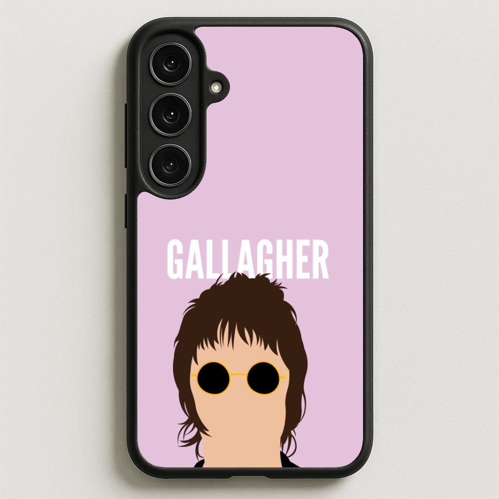 Rock Band Member Purple Phone Case for Galaxy S25FE