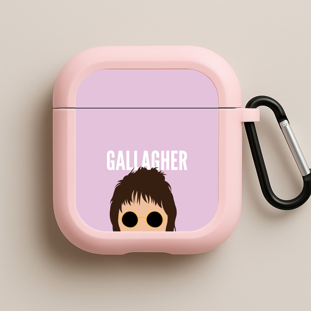 Rock Band Member Purple Pink AirPods Case