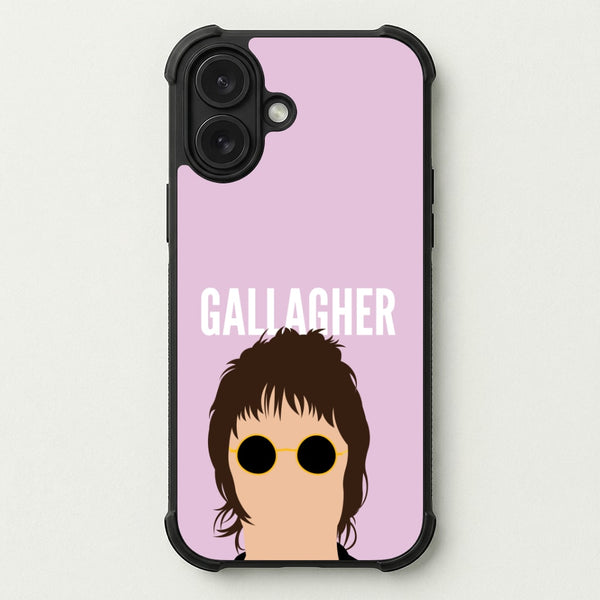 Rock Band Member Purple Phone Case — Bumper case