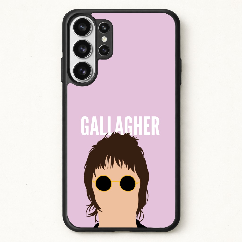 Rock Band Member Purple Phone Case for Galaxy S26 Ultra