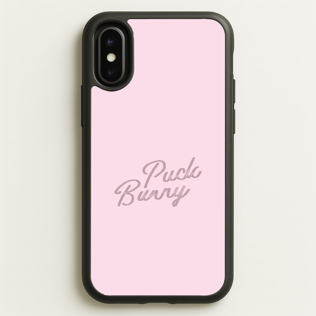 Puck Bunny Phone Case - iPhone X / XS