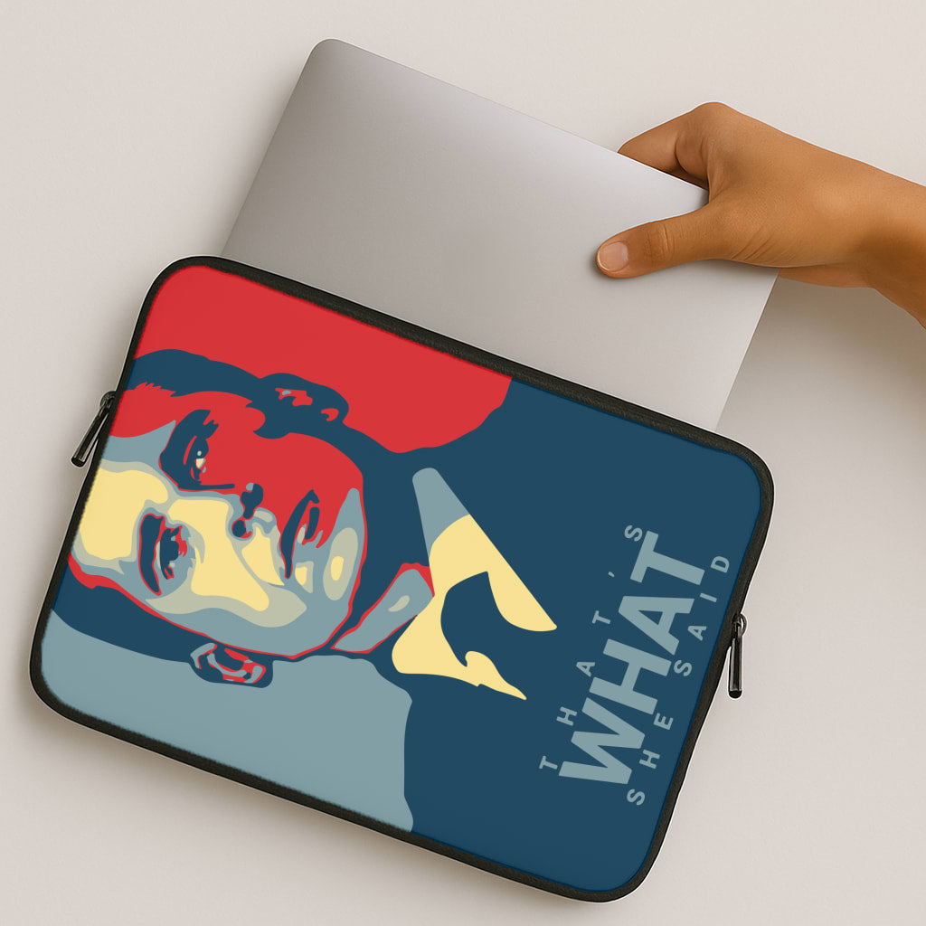 That's What She Said MacBook Case