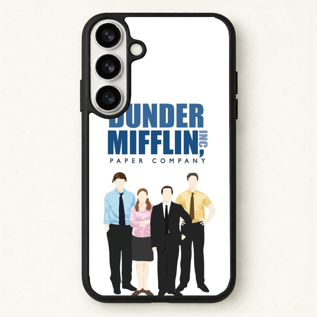 Office Cartoon - Dunder Mifflin Phone Case for Galaxy S26