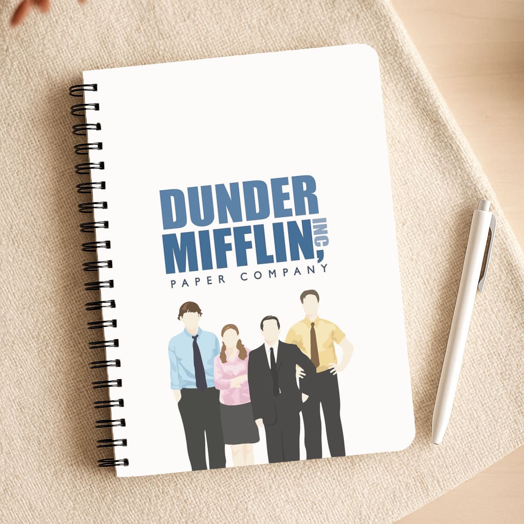 Office Cartoon - Dunder Mifflin Notepad