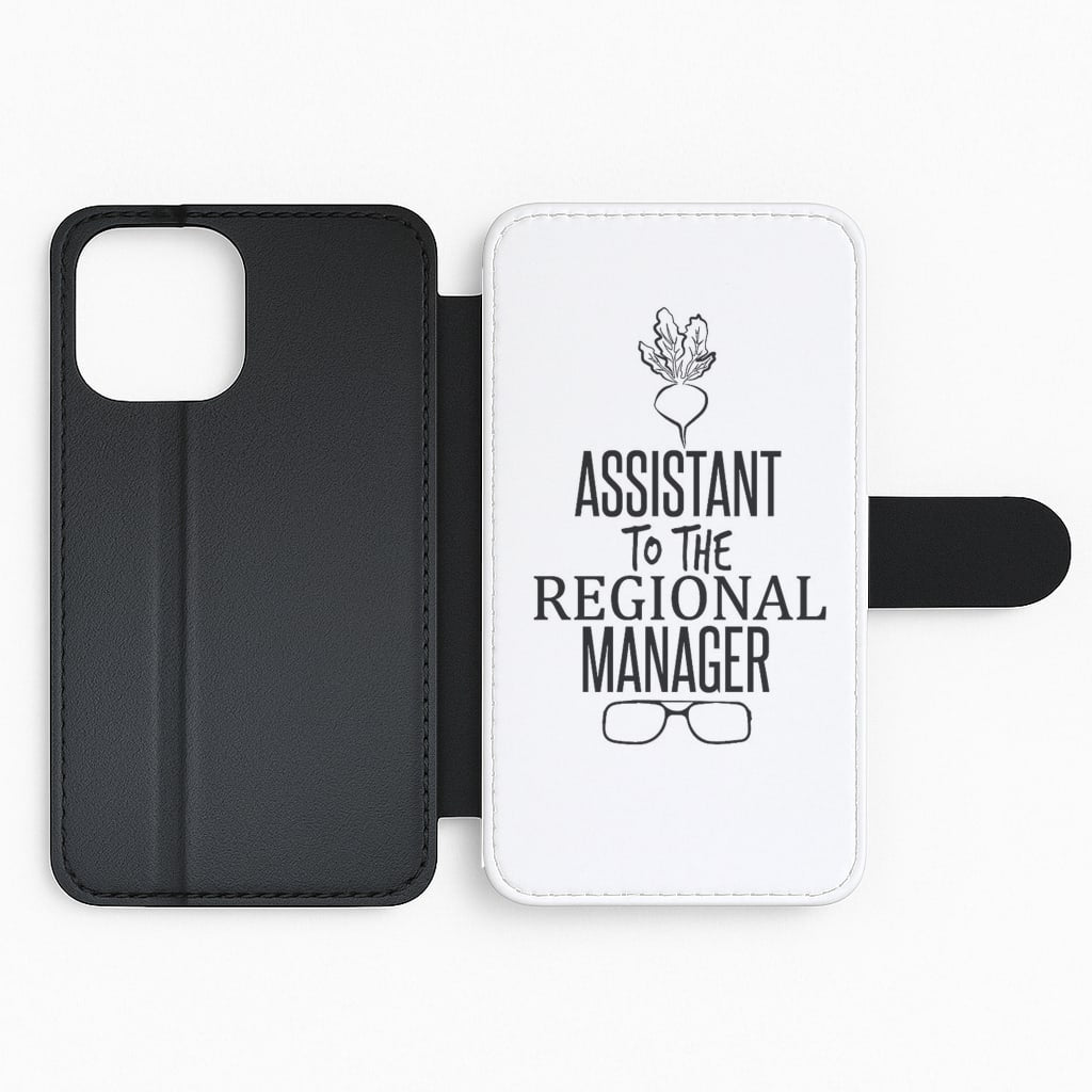 Assistant To The Regional Manager - Dwight Schrute - The Office Flip Phone Case