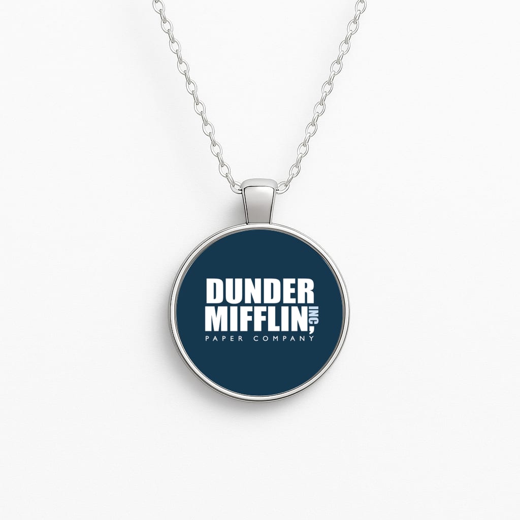 Dunder Logo Circle Necklace