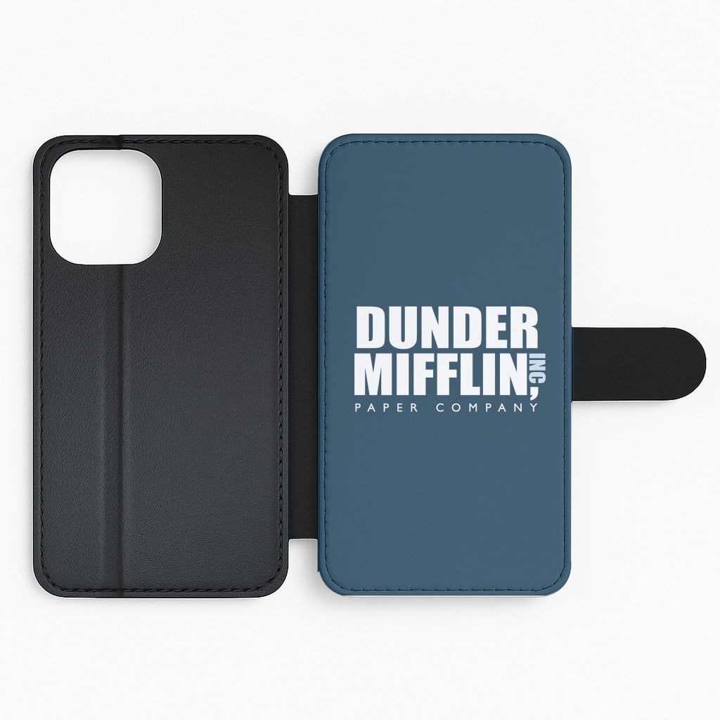 Dunder Logo Flip Phone Case