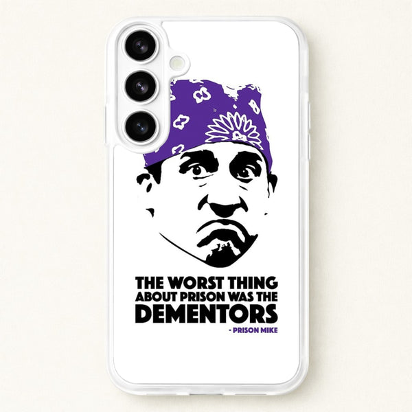 Prison Mike vs The Dementors Phone Case for Galaxy S26 Plus