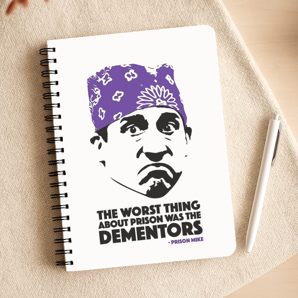 Prison Mike vs The Dementors Notepad