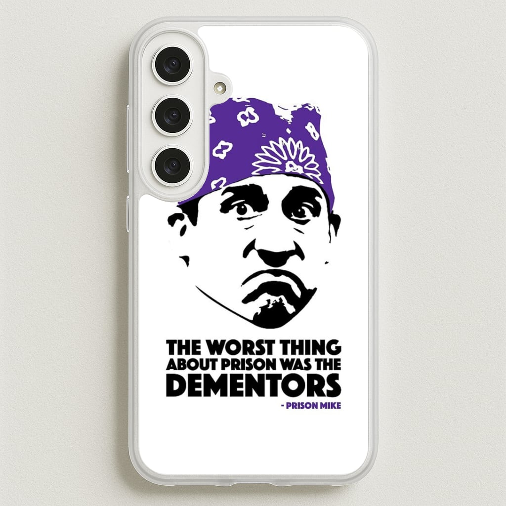Prison Mike vs The Dementors Phone Case for Galaxy S25FE