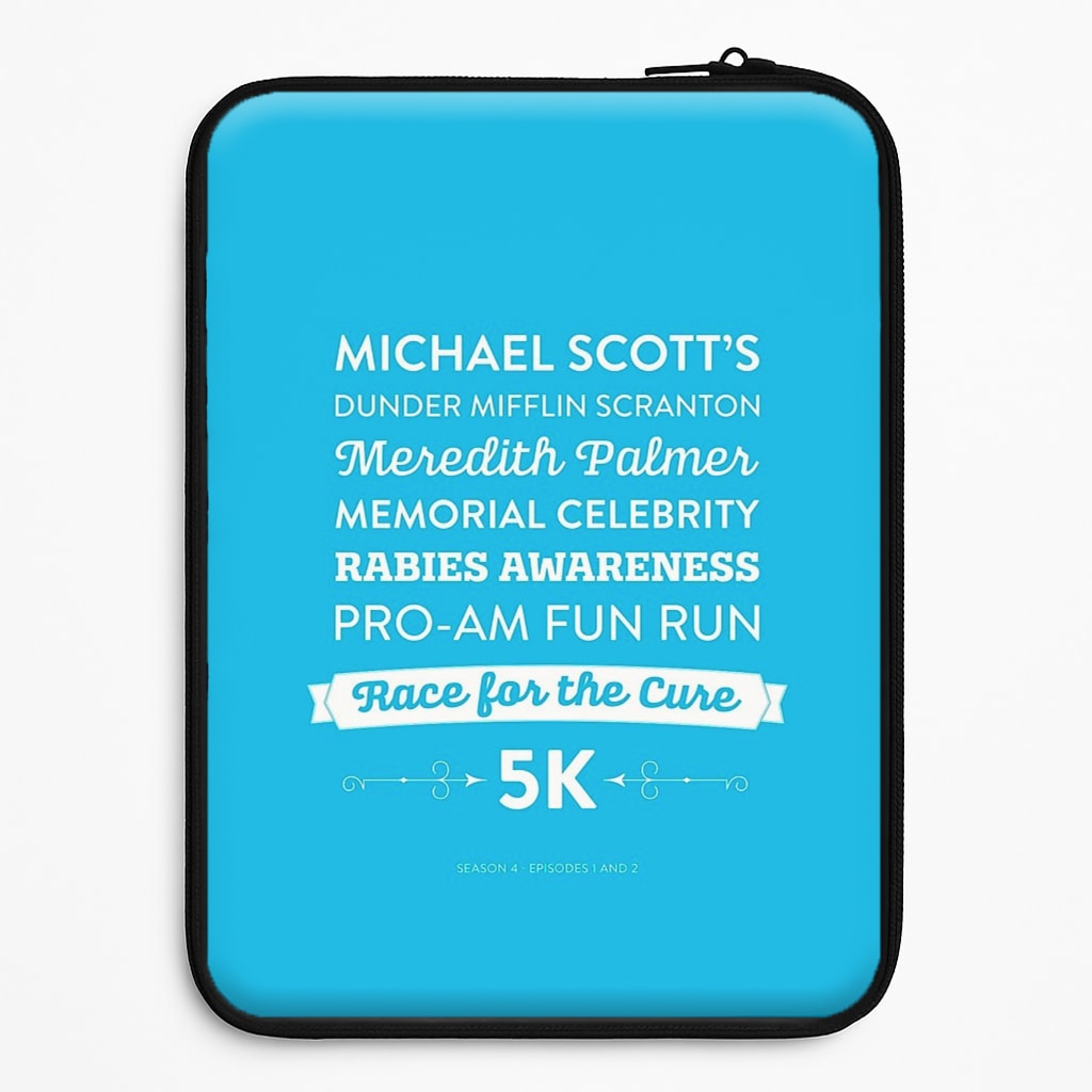 Rabies Awareness Fun Run Laptop Sleeve