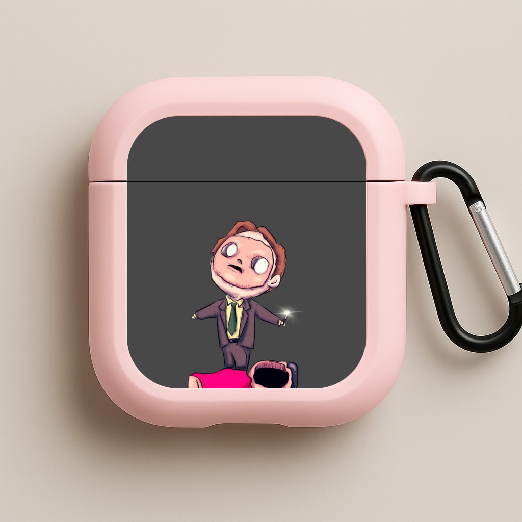 First Aid Training Pink AirPods Case