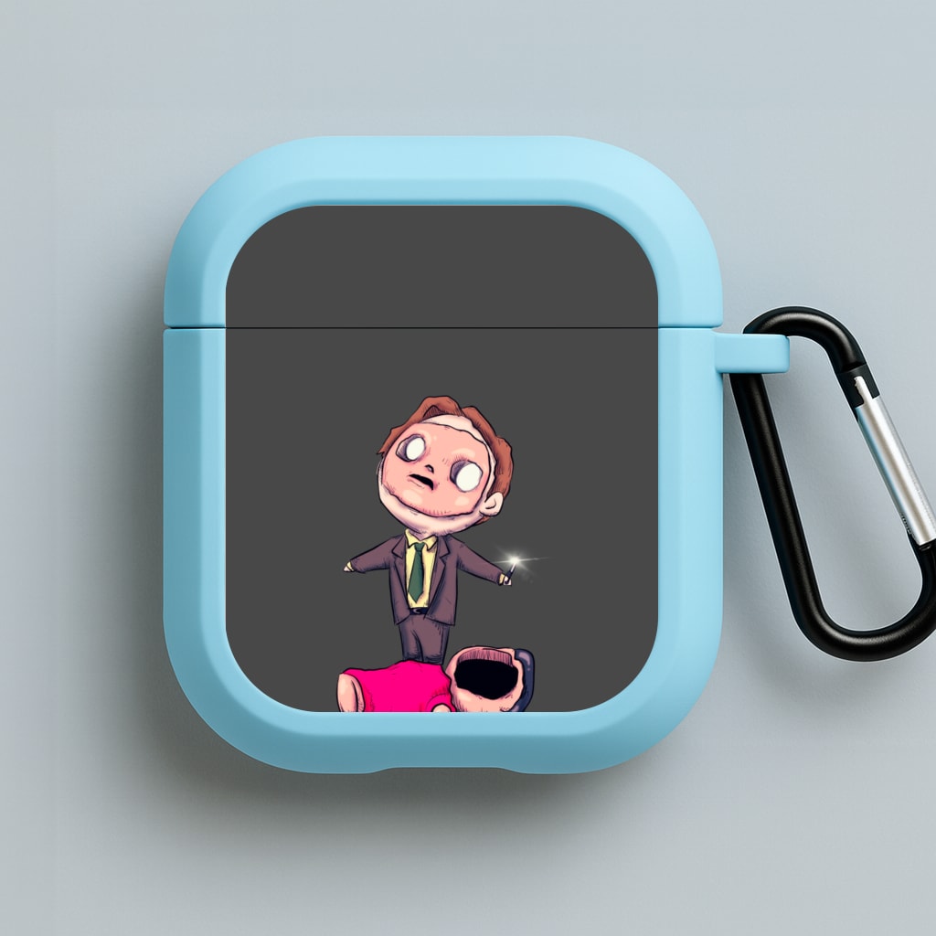 First Aid Training Blue AirPods Case