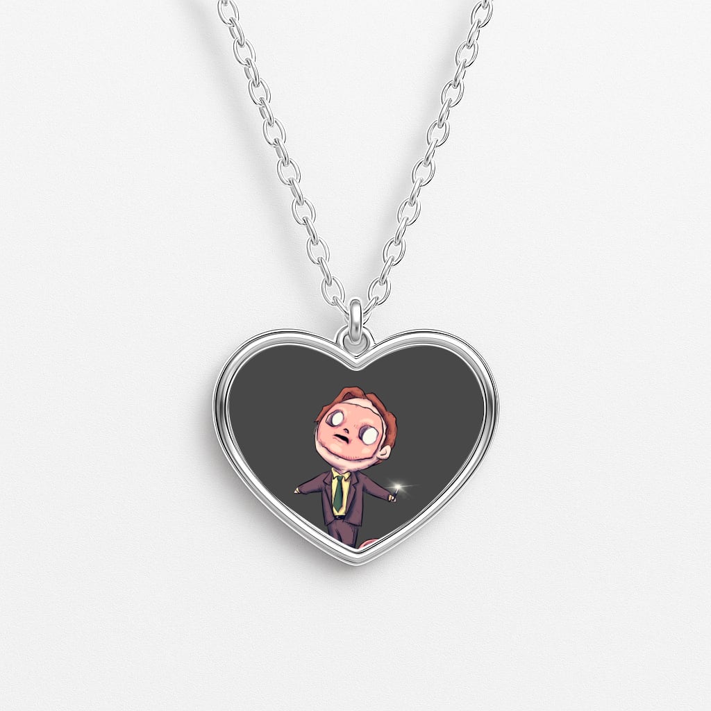 First Aid Training Heart Necklace