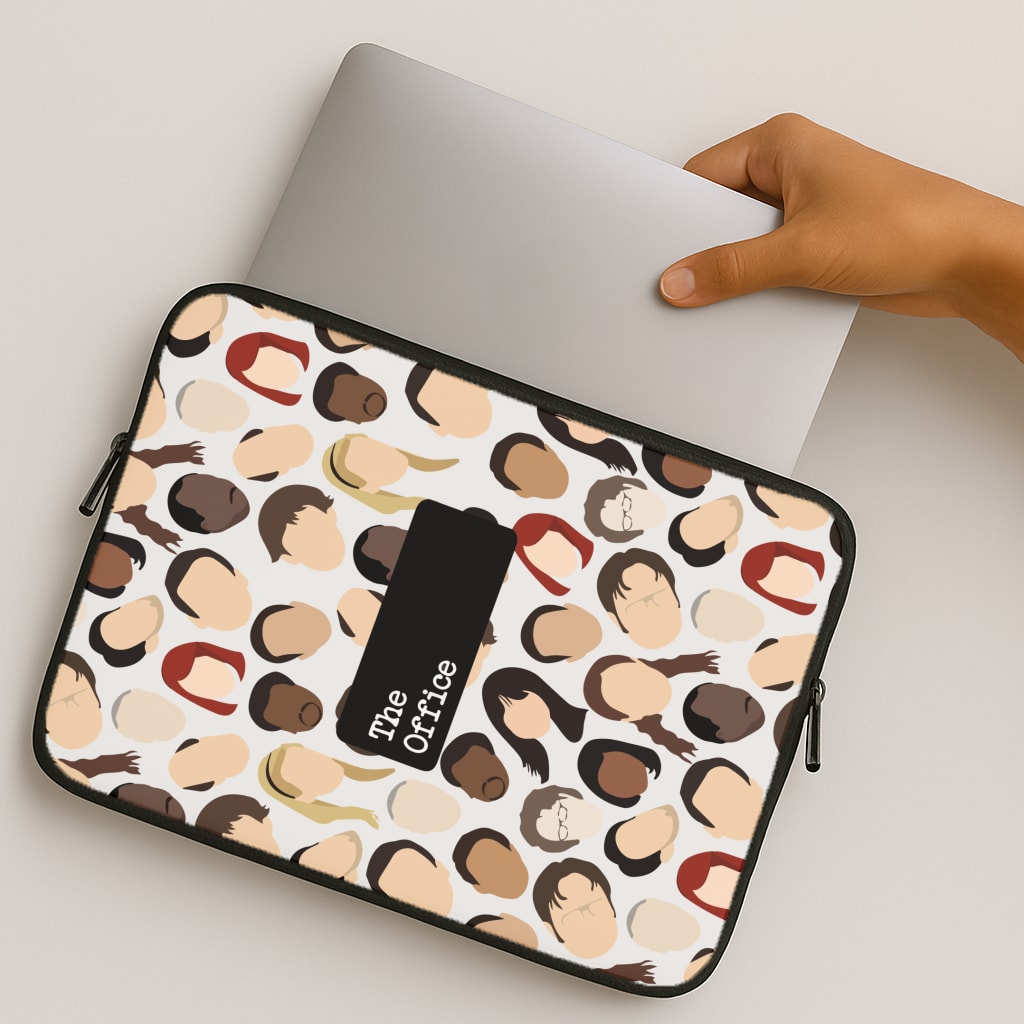 Office Collage MacBook Case