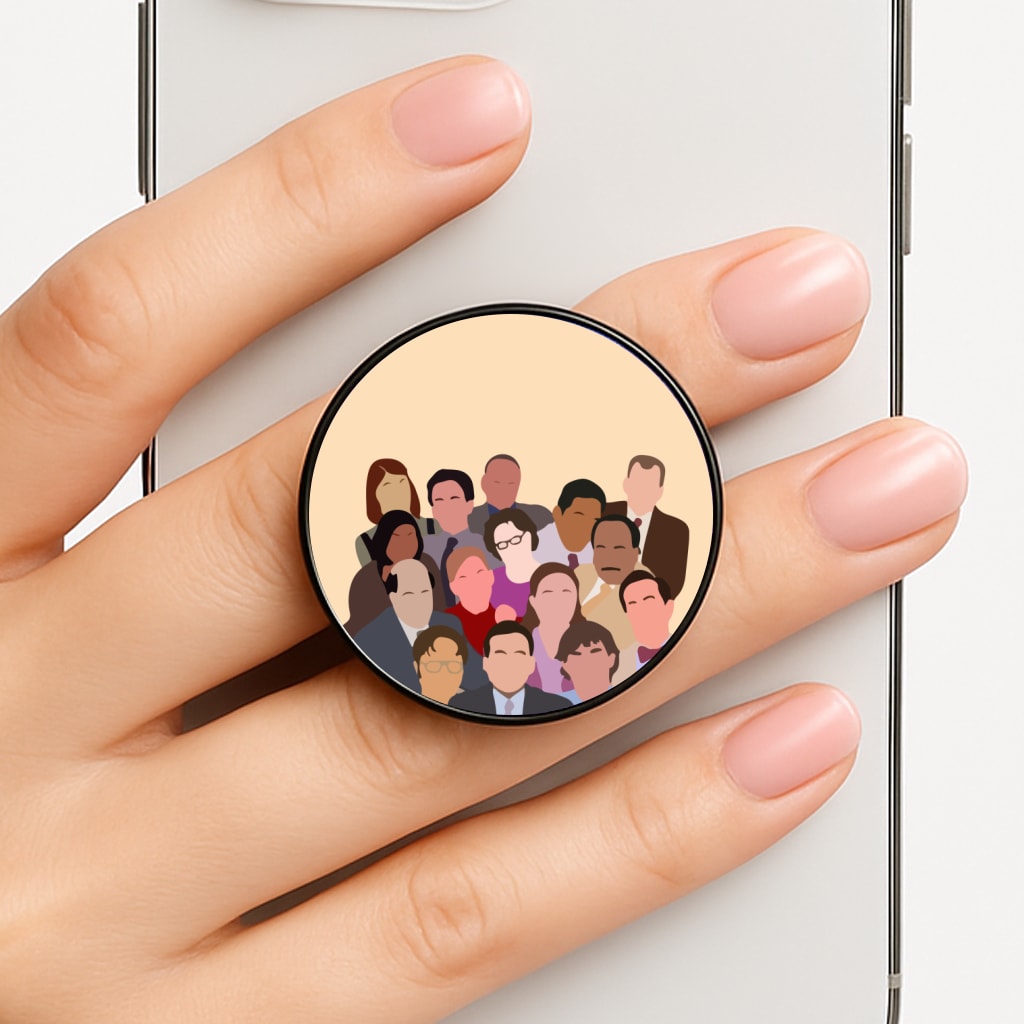 Office Characters Phone Grip