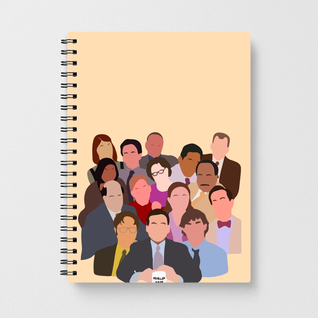 The Office Characters Notebook