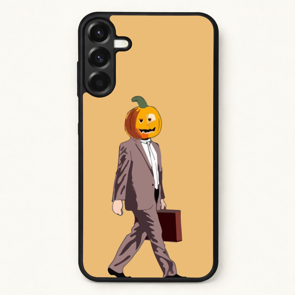 Dwight Pumpkin Head Phone Case for Galaxy A37
