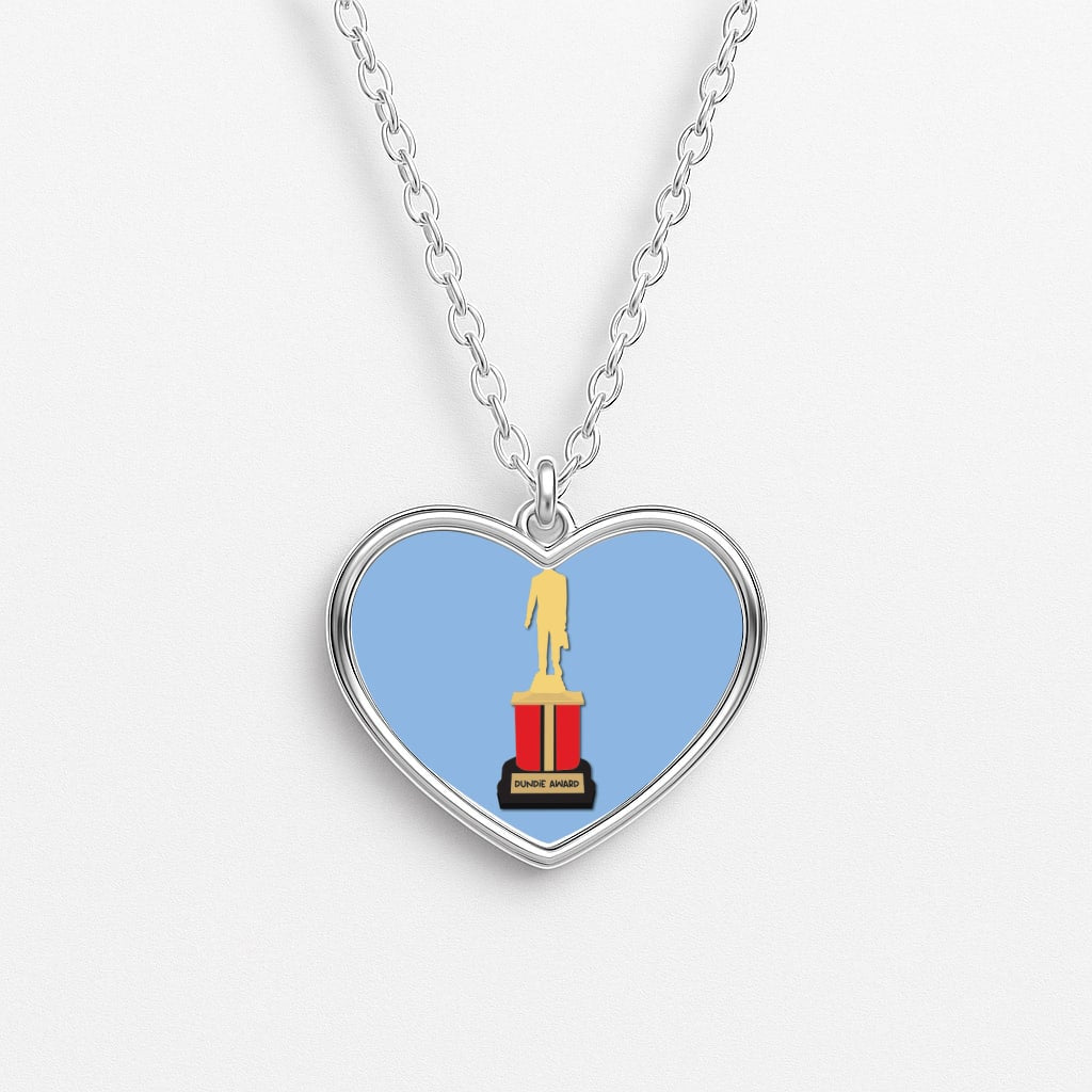 Dundie Award Heart Necklace