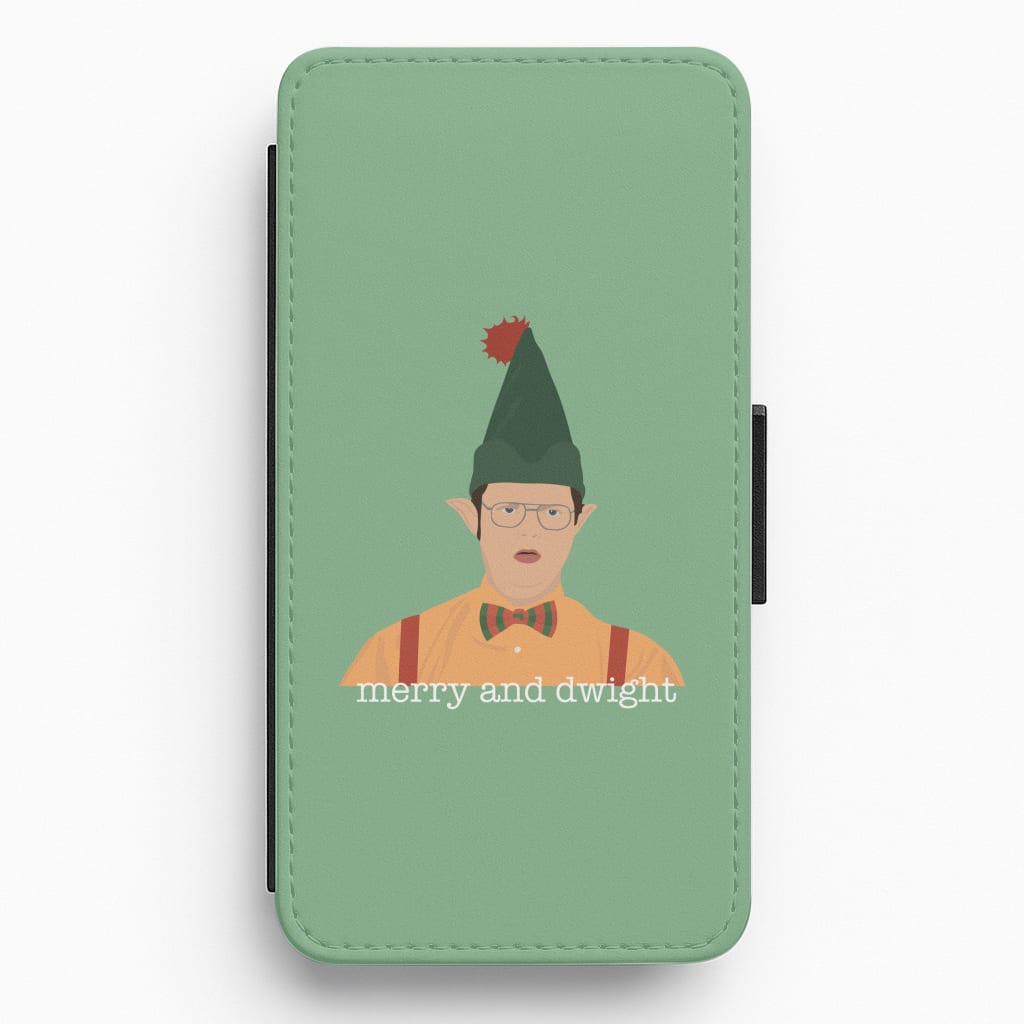 Merry And Dwight Flip / Wallet Phone Case