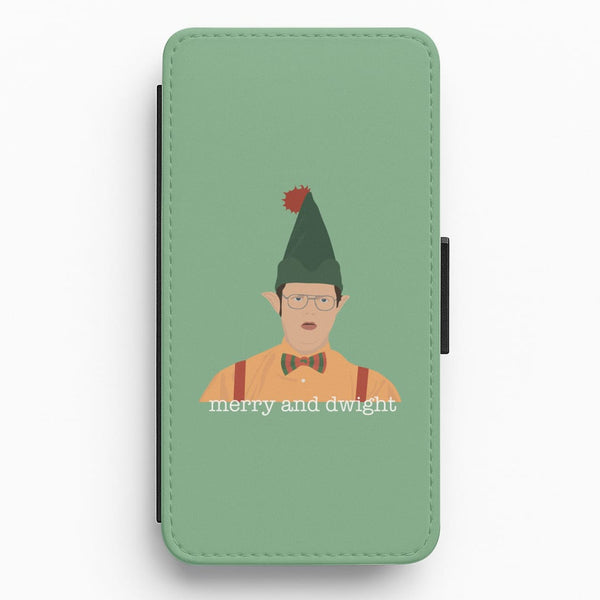 Merry And Dwight Flip / Wallet Phone Case