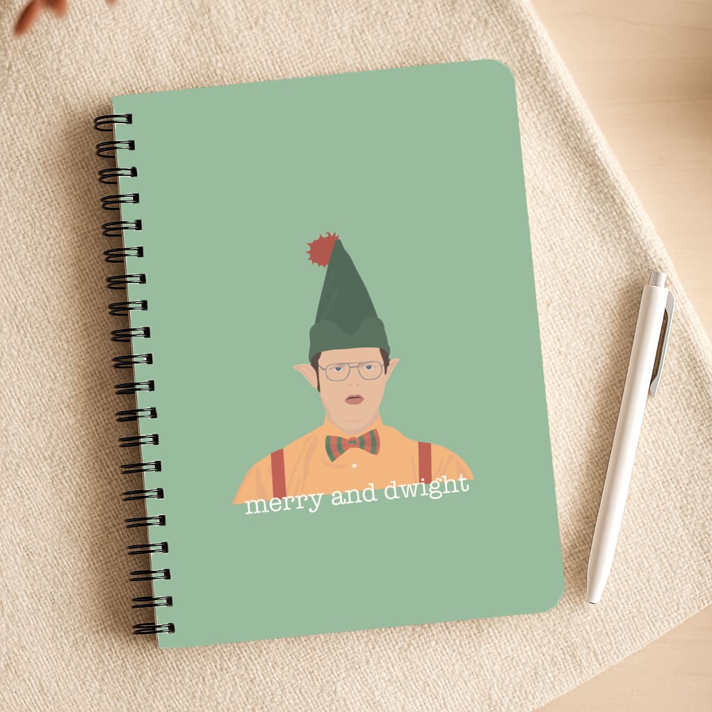 Merry And Dwight Notepad
