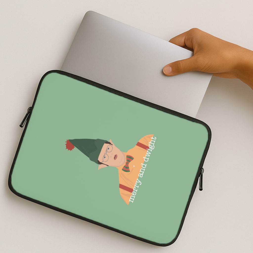 Merry And Dwight MacBook Case