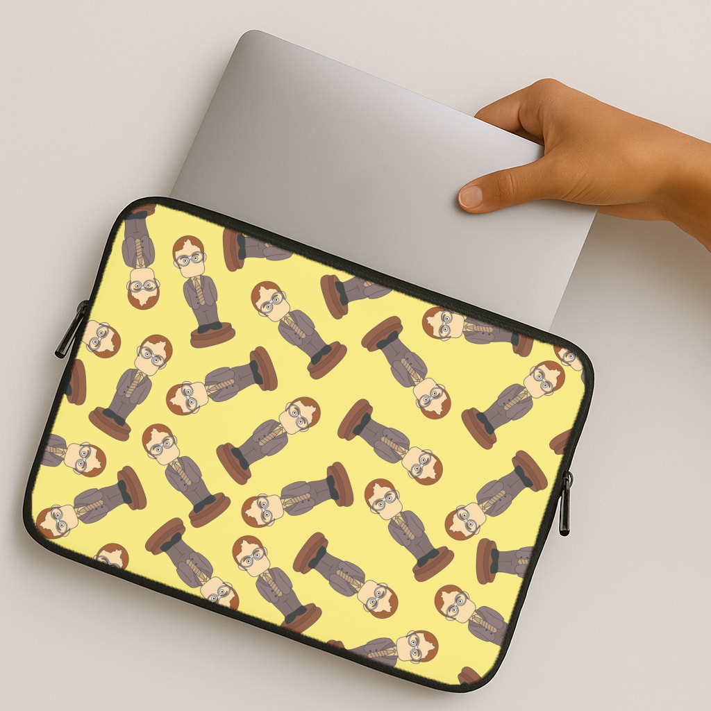 Dwight Pattern MacBook Case