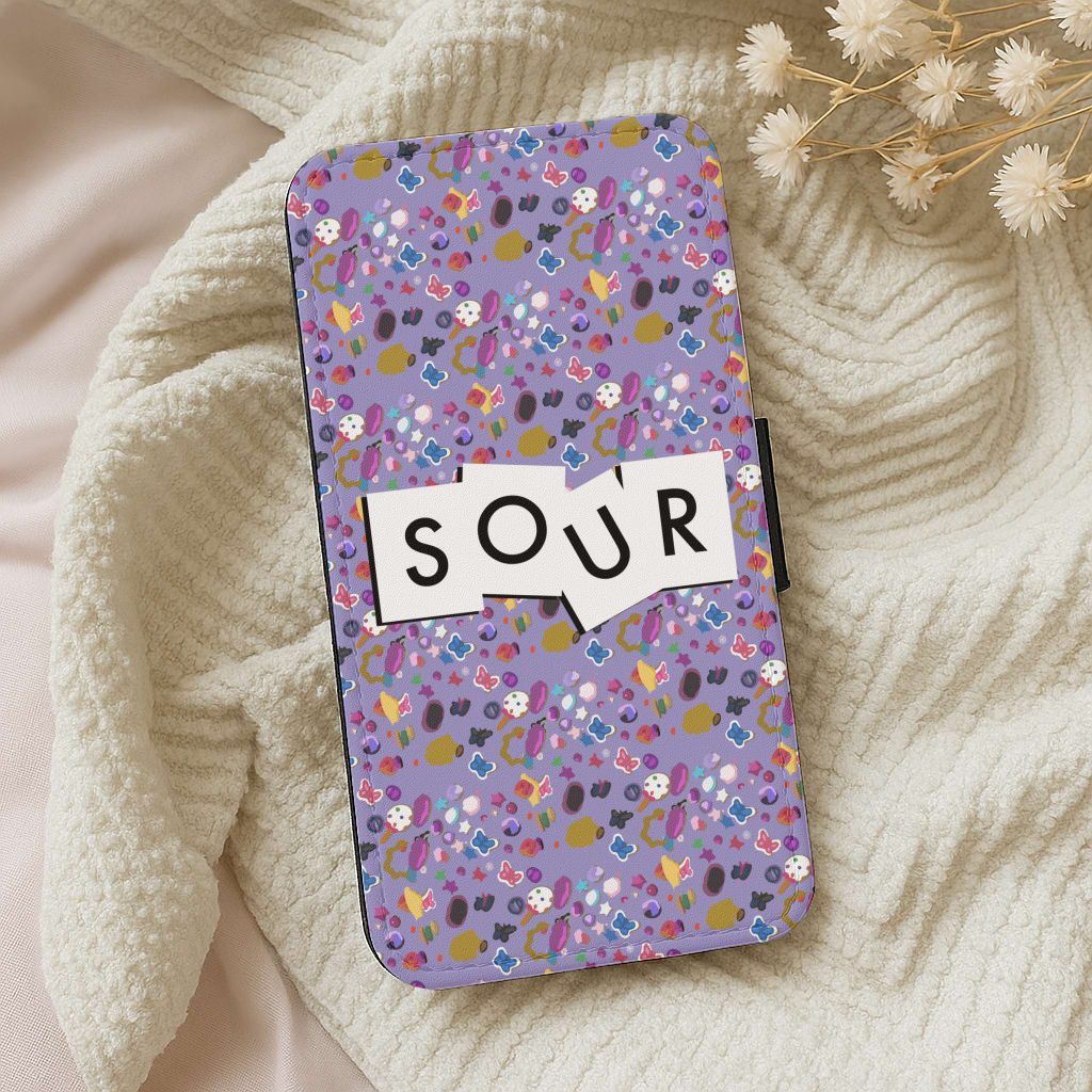 Sour Pattern - Olivia Wallet Phone Case