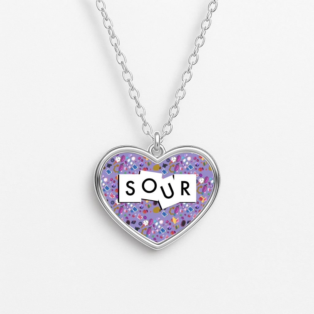 Sour Pattern - Olivia Heart Necklace