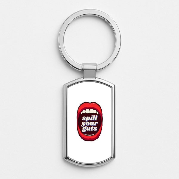 Silver Metal Keyring