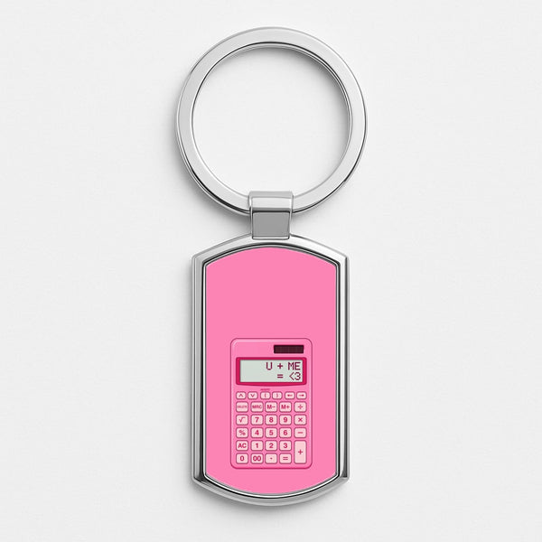 Silver Metal Keyring