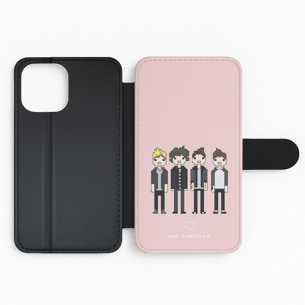 Cartoon One Direction Flip Phone Case