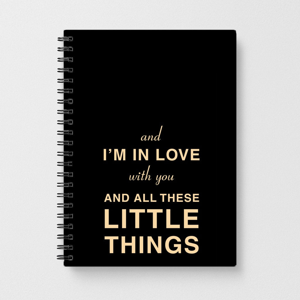 Little Things - One Direction Notebook - Fun Cases
