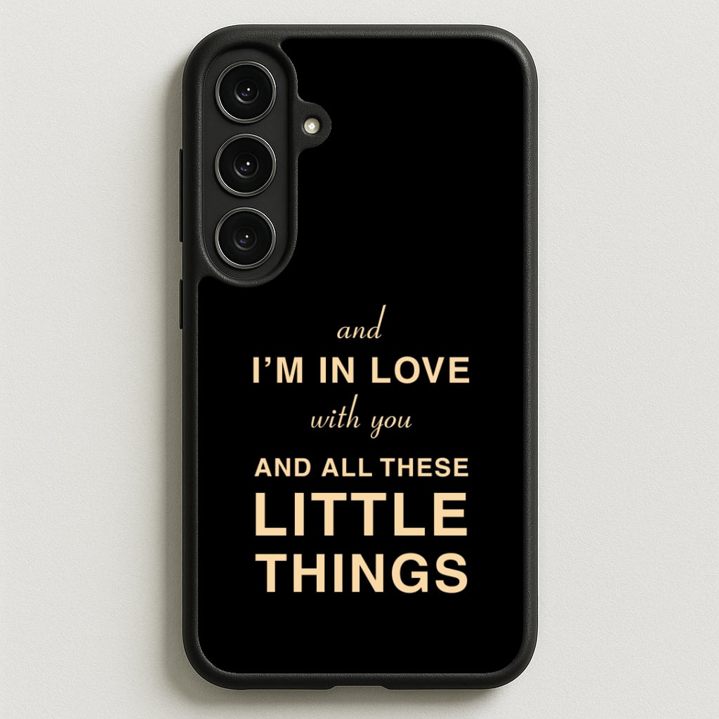 Little Things Phone Case for Galaxy S25FE