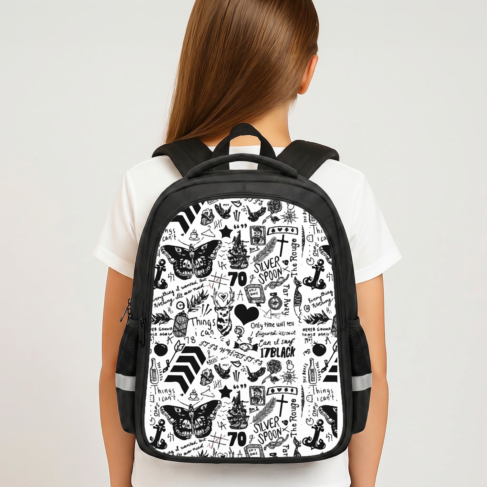Direction Tattoos Backpack