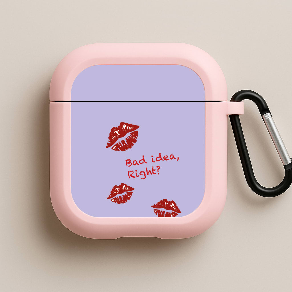 Bad Idea, Right? - Olivia Pink AirPods Case