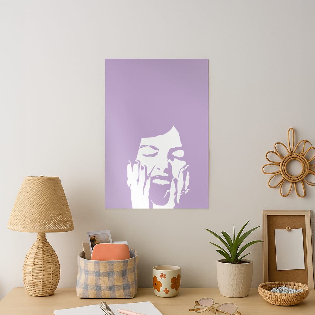 Scream - Olivia Art Print