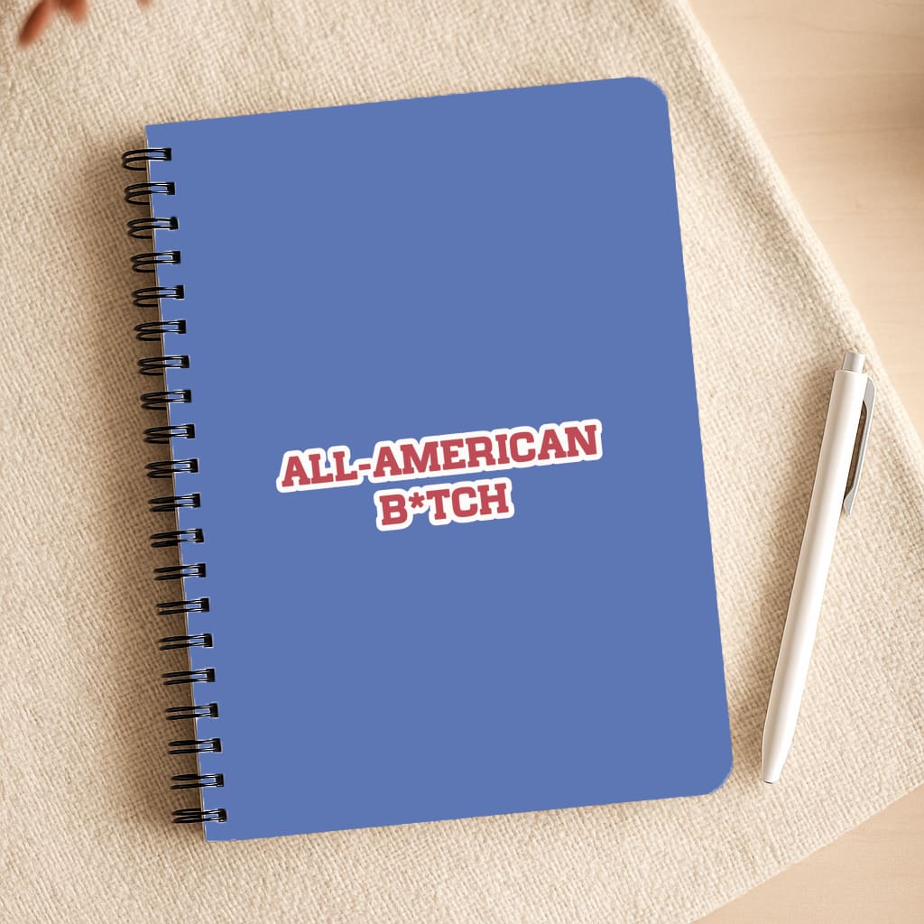 All American B*tch - Olivia Notepad