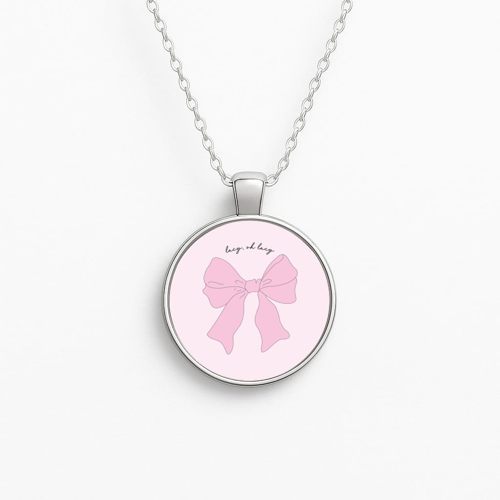 Lacy- Olivia Circle Necklace