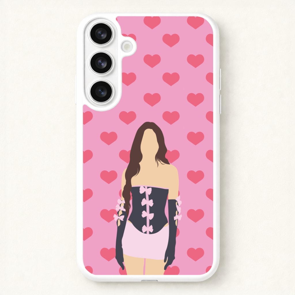 Pink Hearts - Olivia Phone Case for Galaxy S26