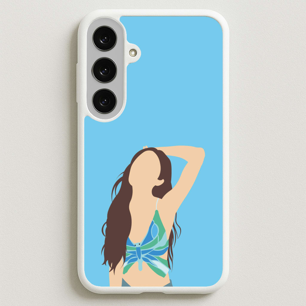 Butterfly Top - Olivia Phone Case for Galaxy S25FE